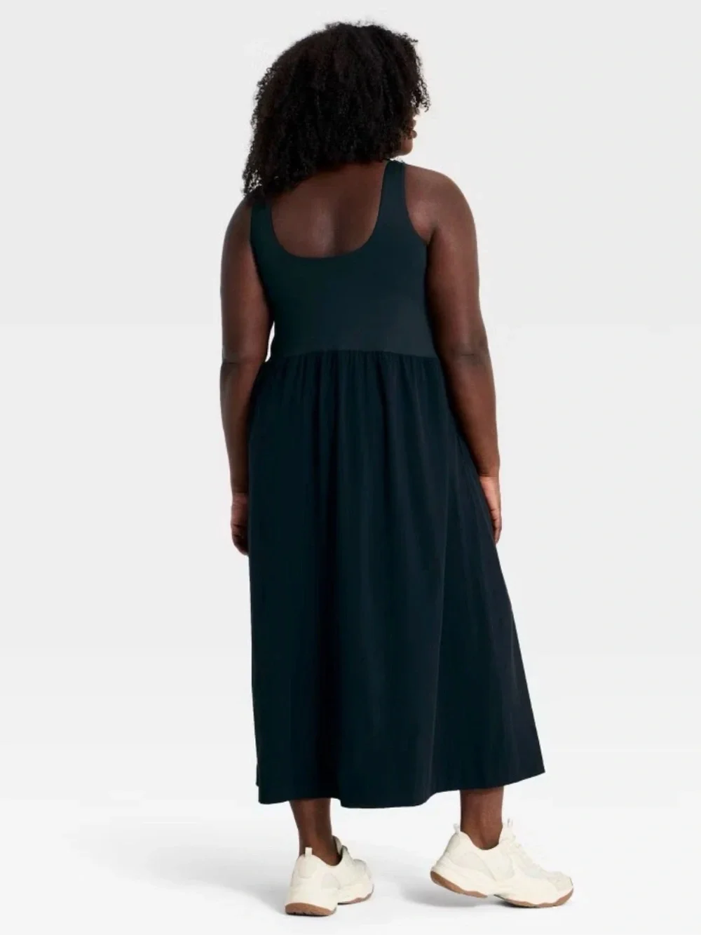 All In Motion Black Travel Dress XXL | Airport Athleisure UPF 50+ Pockets NWT - Picture 5 of 6